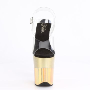 FLAMINGO-808-2HGM boty Pleaser | FLAMINGO-808-2HGM Pleaser - zepředu FLAMINGO-808-2HGM boty Pleaser | FLAMINGO-808-2HGM Pleaser - zepředu