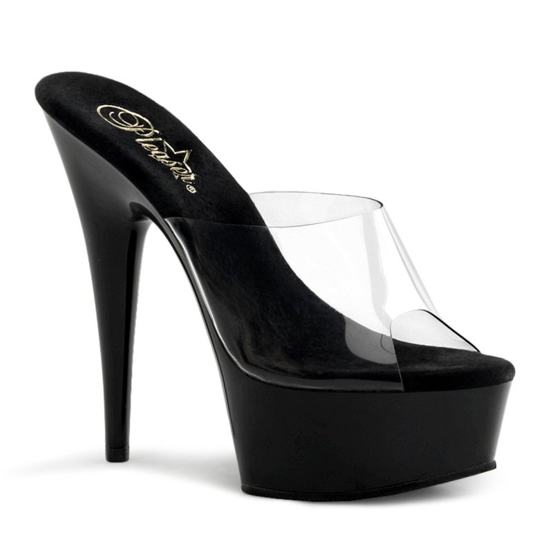 DEL601/C/B Pleaser pantofle