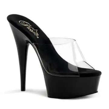 DEL601/C/B Pleaser pantofle