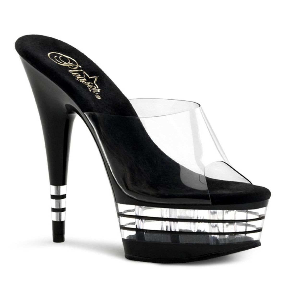 DELIGHT-601LN Sexy strip pantofle | DELIGHT-601LN Pleaser