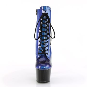 Kozačky Pleaser ADO1020SHG/BLU-PP/B - zepředu