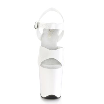 FLAM808N/WTPU/M Boty Pleaser | FLAMINGO-808N Pleaser - zepředu FLAM808N/WTPU/M Boty Pleaser | FLAMINGO-808N Pleaser - zepředu