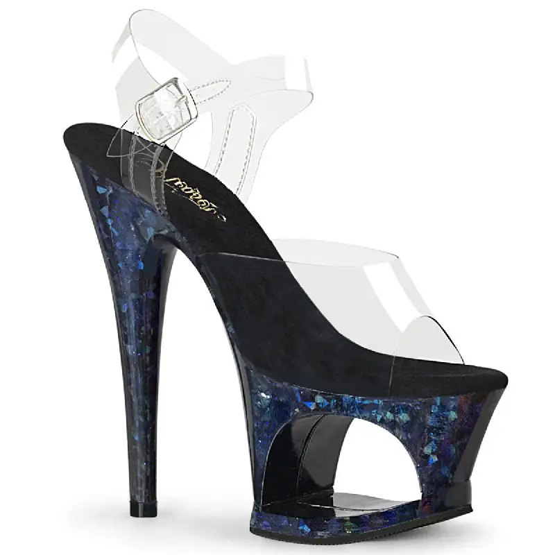 MOON708HSP/C/MNBLU Boty Pleaser