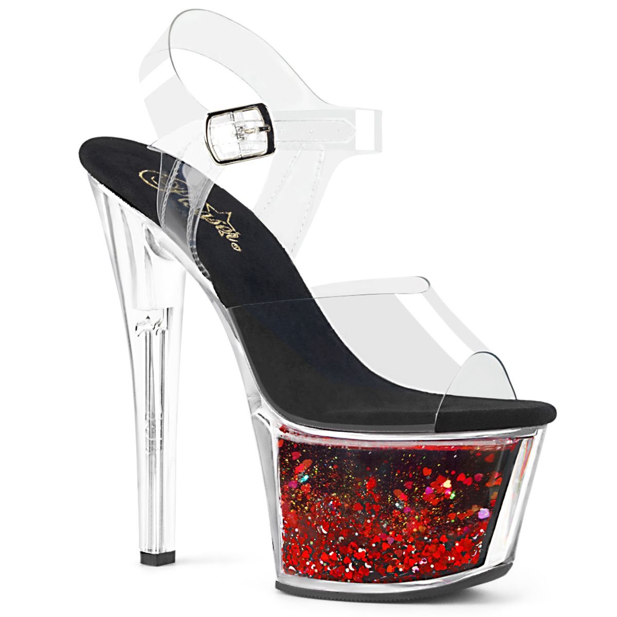 SKY308WHG/C/B-RG Boty Pleaser | SKY-308WHG Pleaser