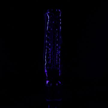 Kozačky Pleaser SKY1020TT/B/B-NHP - zepředu