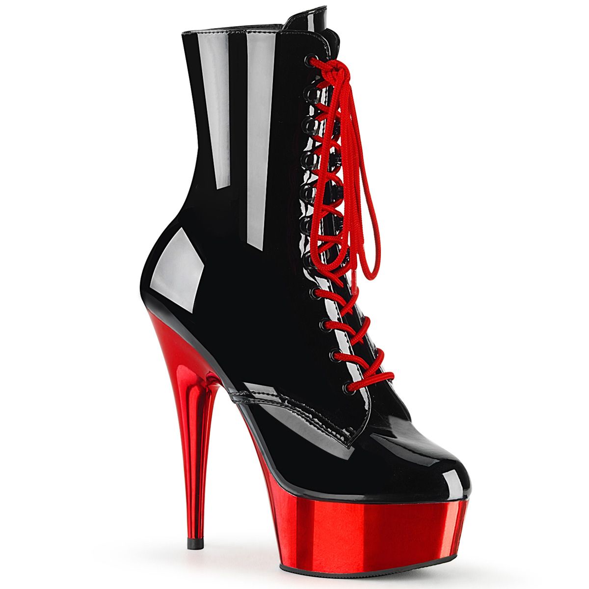 DEL1020/B/RCH Kozačky Pleaser | DELIGHT-1020 Pleaser
