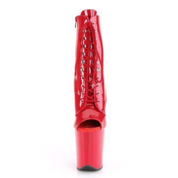 FLAM1021/R/M Kozačky Pleaser | FLAMINGO-1021 Pleaser - zepředu FLAM1021/R/M Kozačky Pleaser | FLAMINGO-1021 Pleaser - zepředu
