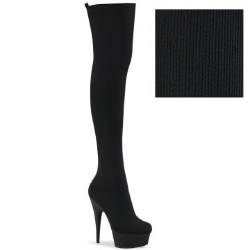 fetiš DELIGHT-3002-1 Kozačky Pleaser