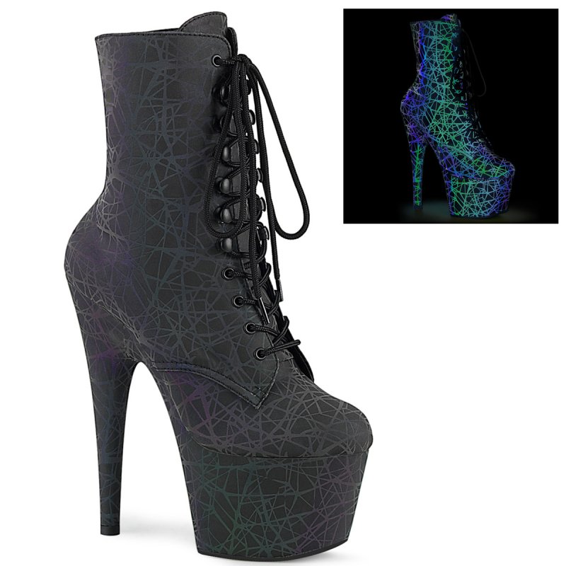 ADORE-1020REFL Kozačky Pleaser