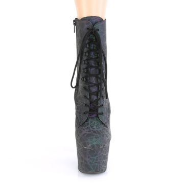 ADORE-1020REFL Kozačky Pleaser | ADORE-1020REFL Pleaser - zepředu ADORE-1020REFL Kozačky Pleaser | ADORE-1020REFL Pleaser - zepředu