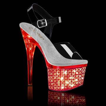 go-go dance DISCOLITE-708FLP Boty Pleaser