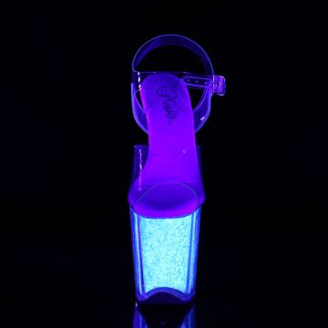 FLAMINGO-808UVG Boty Pleaser | FLAMINGO-808UVG Pleaser - zepředu FLAMINGO-808UVG Boty Pleaser | FLAMINGO-808UVG Pleaser - zepředu