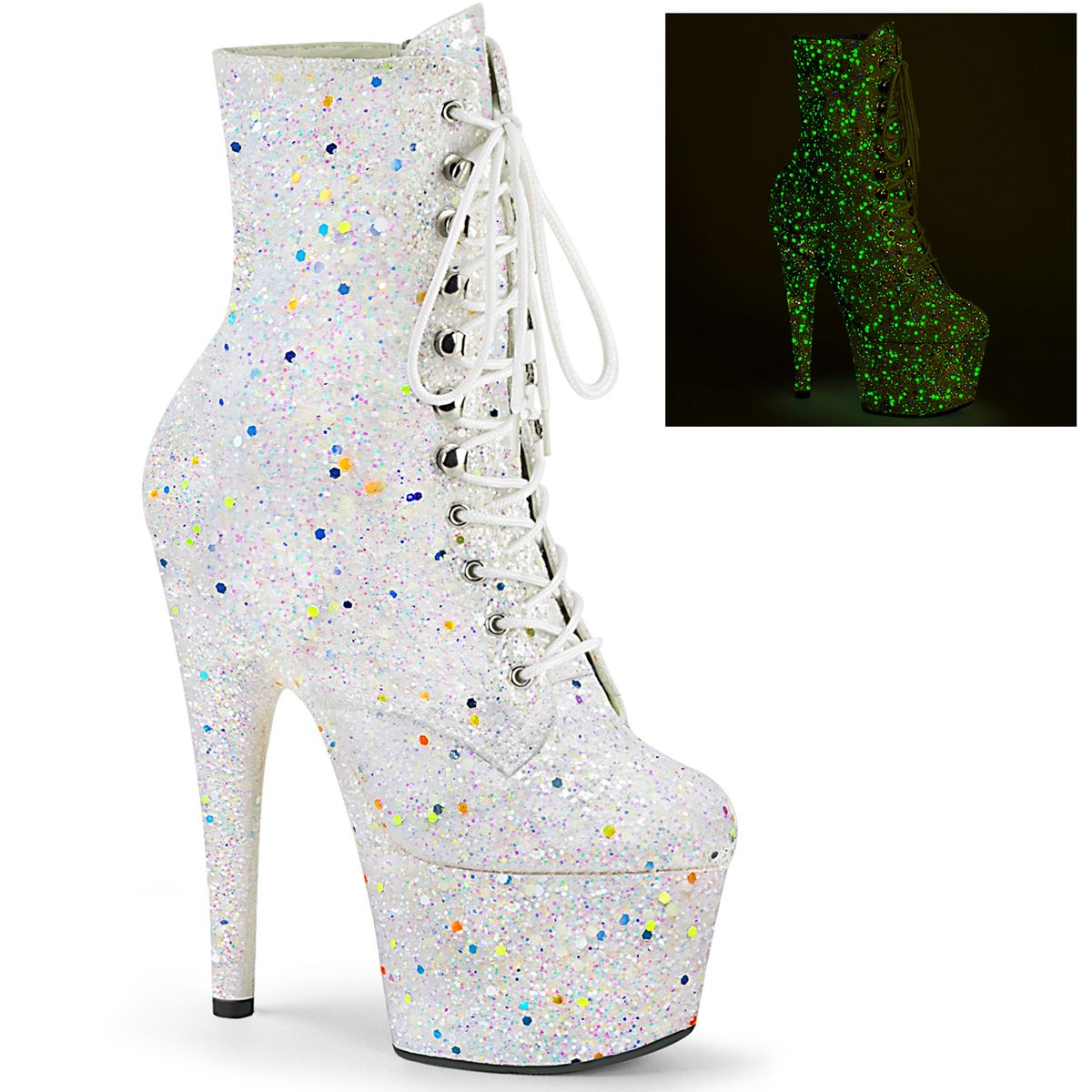 ADO1020GDLG/WG/M Kozačky Pleaser | ADORE-1020GDLG Pleaser