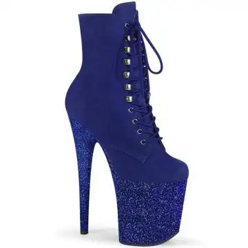 FLAMINGO-1020FSMG Kozačky Pleaser