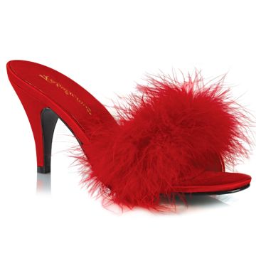 AMO03/RPU Pantofle s chmýřím | AMOUR-03 Fabulicious AMO03/RPU Pantofle s chmýřím | AMOUR-03 Fabulicious