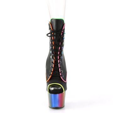 ADORE-1021RC-02 Kozačky Pleaser | ADORE-1021RC-02 Pleaser - zepředu ADORE-1021RC-02 Kozačky Pleaser | ADORE-1021RC-02 Pleaser - zepředu