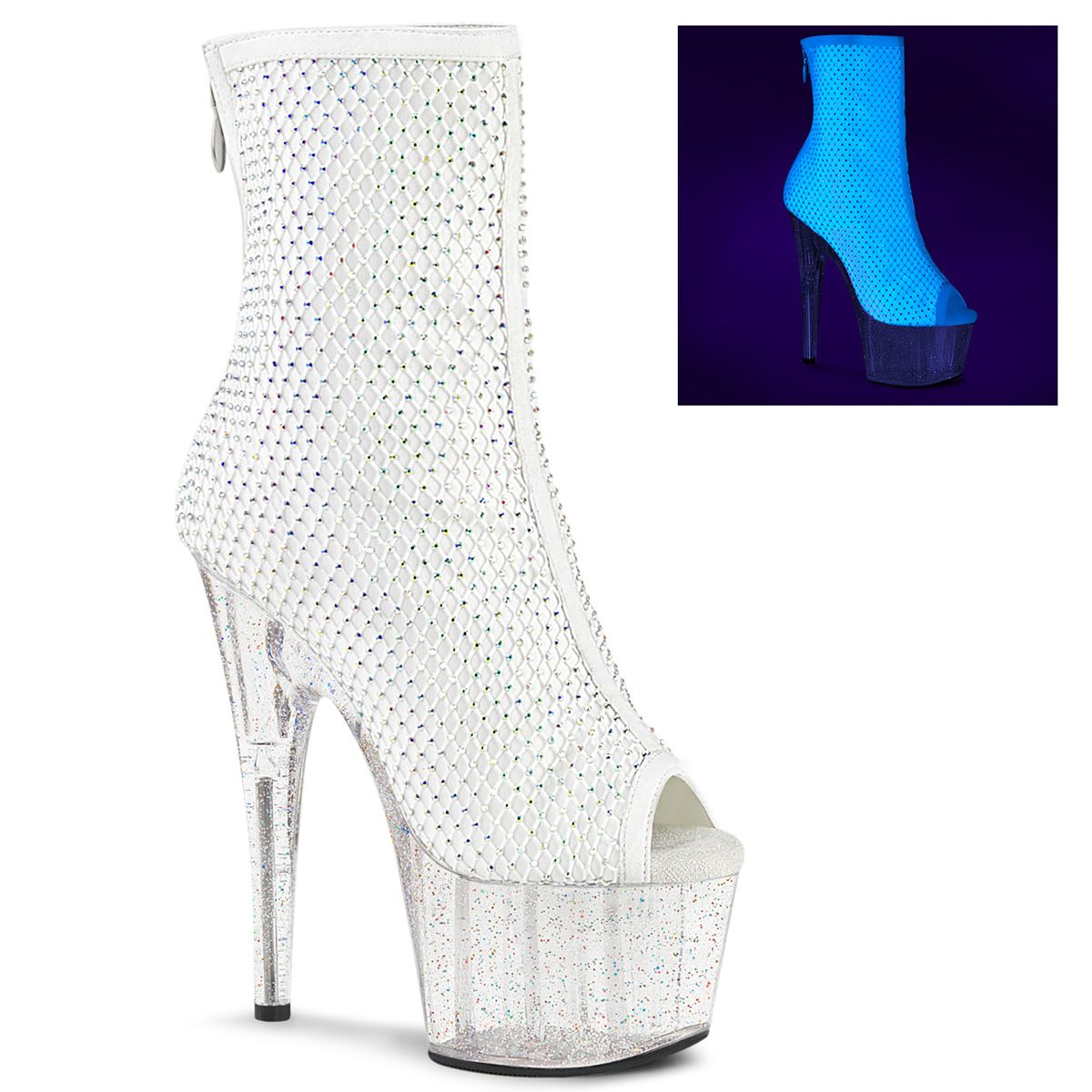 ADO1031GM/WFA-RS/C Kozačky Pleaser | ADORE-1031GM Pleaser