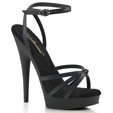 SUL638/BFS/M Černé sandály | SULTRY-638 Fabulicious SUL638/BFS/M Černé sandály | SULTRY-638 Fabulicious
