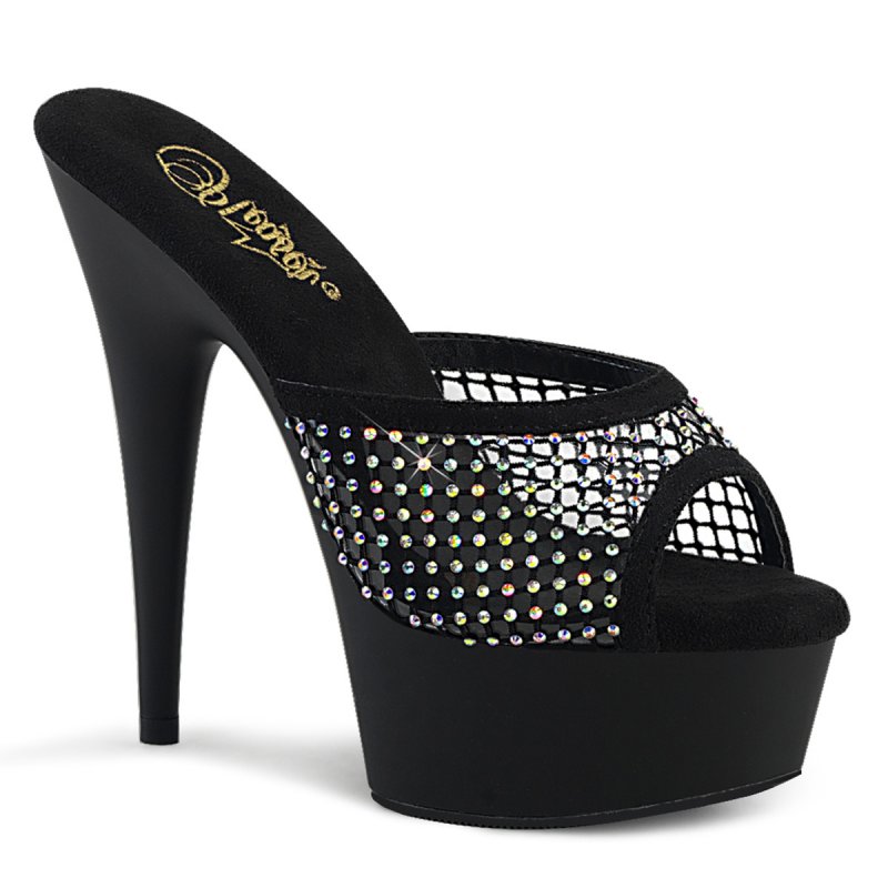 DELIGHT-601-6RM Pantofle Pleaser