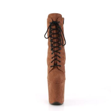FLAM1020FS/CAMLFS/M Kozačky Pleaser | FLAMINGO-1020FS Pleaser - zepředu FLAM1020FS/CAMLFS/M Kozačky Pleaser | FLAMINGO-1020FS Pleaser - zepředu