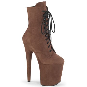 Kozačky strip dance FLAM1020FS/CAMLFS/M Pleaser