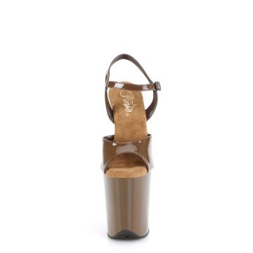 Sandály Pleaser FLAM809/MOC/M | FLAMINGO-809 - zepředu