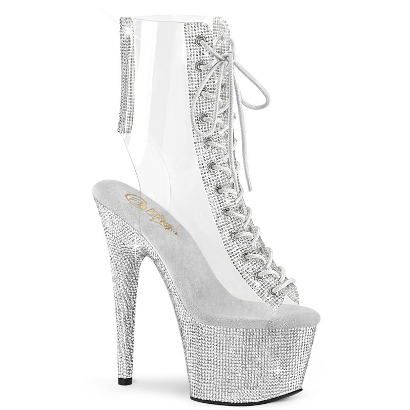 BEJEWELED-1016C-2-7 Go-go boty Pleaser
