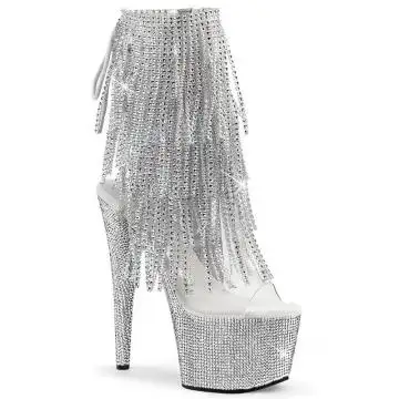 BEJEWELED-1017RSF-7 Go-go boty Pleaser