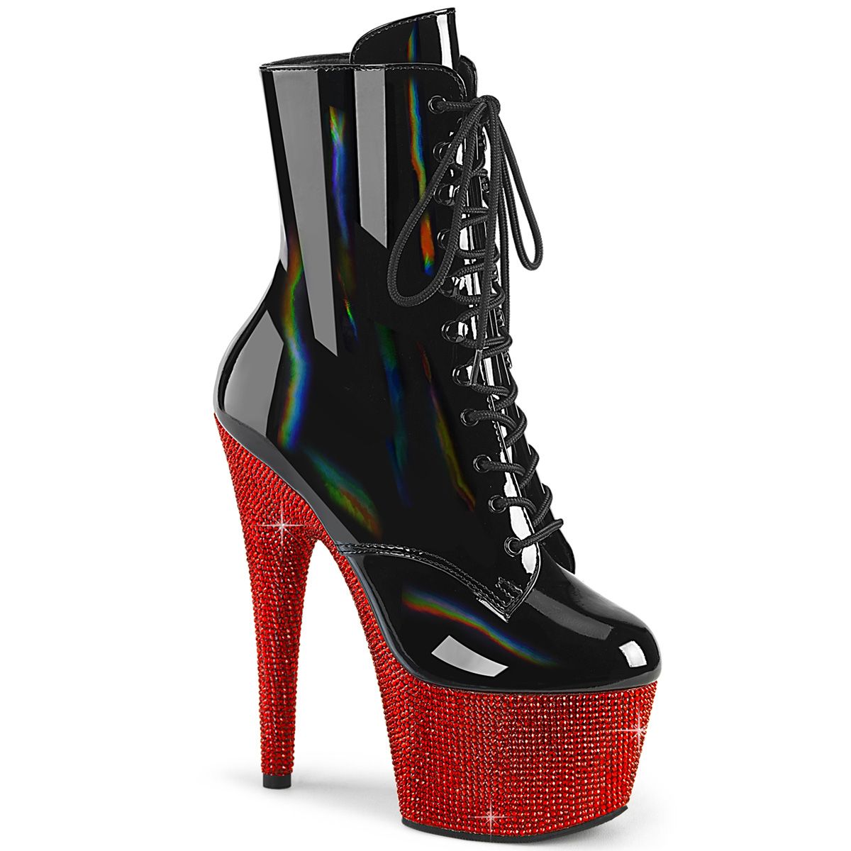 BEJ1020-7/BHG/RRS Kozačky Pleaser | BEJEWELED-1020-7 Pleaser