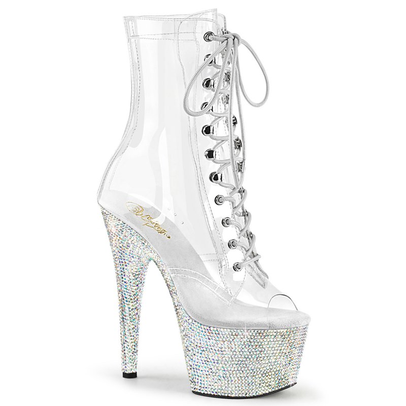 BEJEWELED-1021C-7 Boty Pleaser
