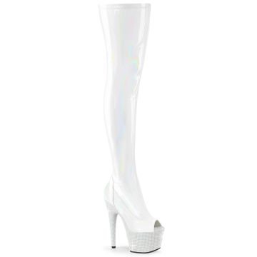 Sexy kozačky BEJ3011-7/WHG/WRS Pleaser