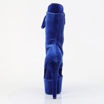 ADO1045VEL/NB/M Kozačky Pleaser | ADORE-1045VEL Pleaser - zezadu ADO1045VEL/NB/M Kozačky Pleaser | ADORE-1045VEL Pleaser - zezadu