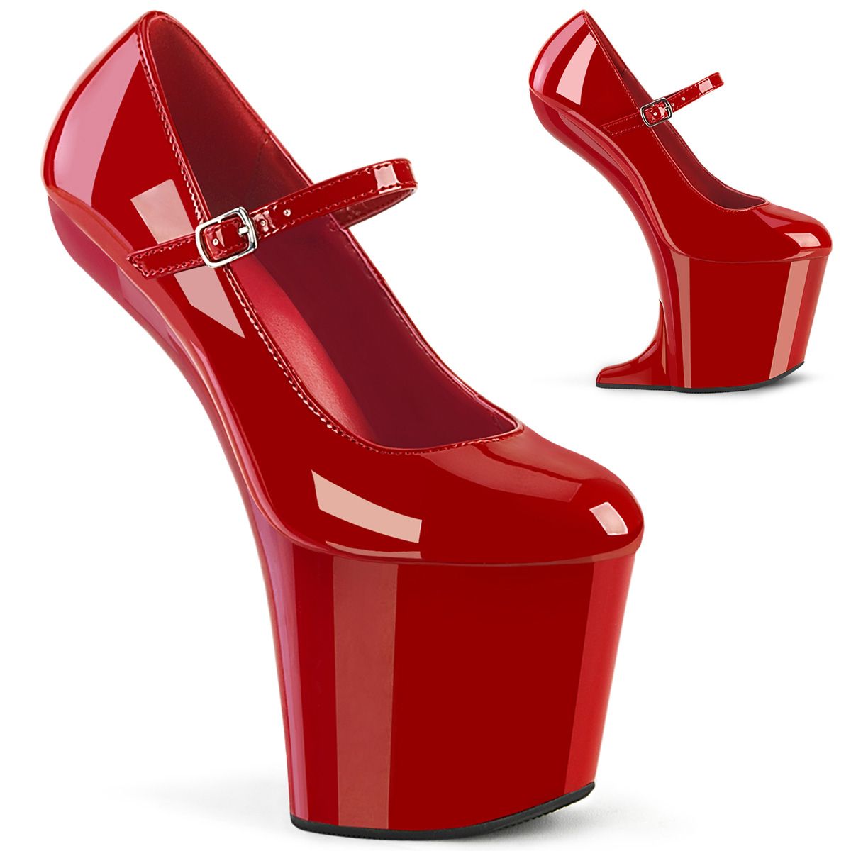 CRAZE880/R/M Fetiš boty Pleaser | CRAZE-880 Pleaser