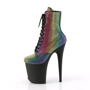 FLAM1020RS/RBOWRS/B Kozačky Pleaser | FLAMINGO-1020RS Pleaser - z vnitřku FLAM1020RS/RBOWRS/B Kozačky Pleaser | FLAMINGO-1020RS Pleaser - z vnitřku