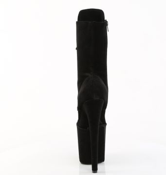 Kozačky Pleaser FLAM1045VEL/B/M - zezadu