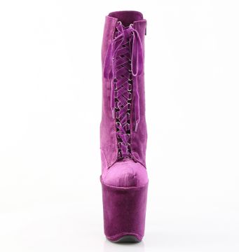 Kozačky Pleaser FLAM1045VEL/PP/M | FLAMINGO-1045VEL - zepředu