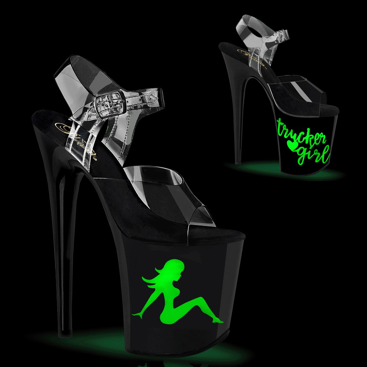 FLAMINGO-808NLTG Boty Pleaser | FLAMINGO-808NLTG Pleaser