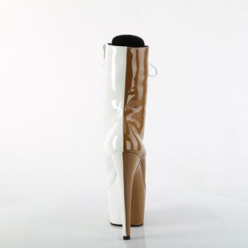 ADO1040TT/TP-W/M Kozačky Pleaser | ADORE-1040TT - zezadu ADO1040TT/TP-W/M Kozačky Pleaser | ADORE-1040TT - zezadu