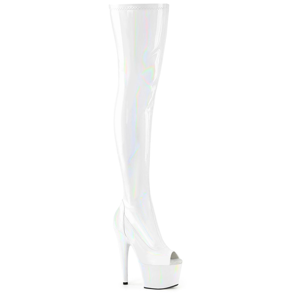 ADO3011HWR/WHG/M Kozačky Pleaser | ADORE-3011HWR Pleaser