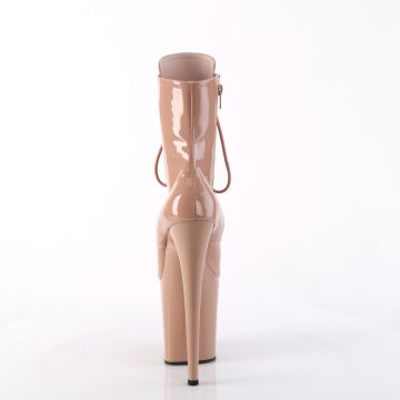 FLAM1020/BH/M Kozačky Pleaser | FLAMINGO-1020 Pleaser - zezadu FLAM1020/BH/M Kozačky Pleaser | FLAMINGO-1020 Pleaser - zezadu