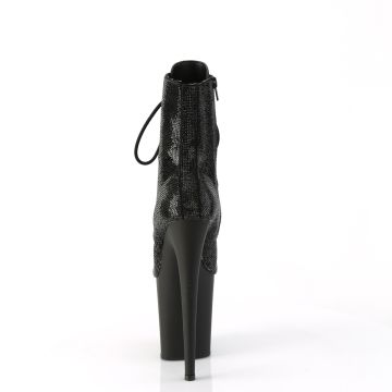 FLAM1020RS/BRS/M Kozačky Pleaser | FLAMINGO-1020RS Pleaser - zezadu FLAM1020RS/BRS/M Kozačky Pleaser | FLAMINGO-1020RS Pleaser - zezadu