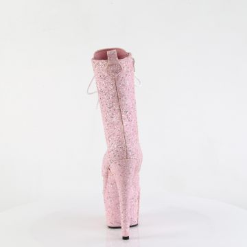 ADO1040GR/BPMCG/M kozačky Pleaser | ADORE-1040GR Pleaser - zezadu ADO1040GR/BPMCG/M kozačky Pleaser | ADORE-1040GR Pleaser - zezadu