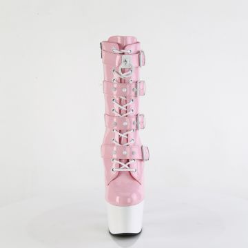 kozačky Pleaser ADO1046TT/BPHG/W - zepředu