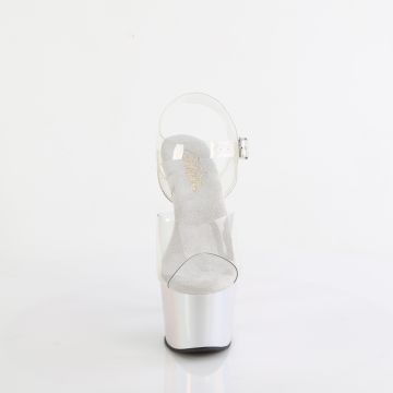 ADO708LQ/C/LQSHG sandály Pleaser | ADORE-708LQ Pleaser - zepředu ADO708LQ/C/LQSHG sandály Pleaser | ADORE-708LQ Pleaser - zepředu