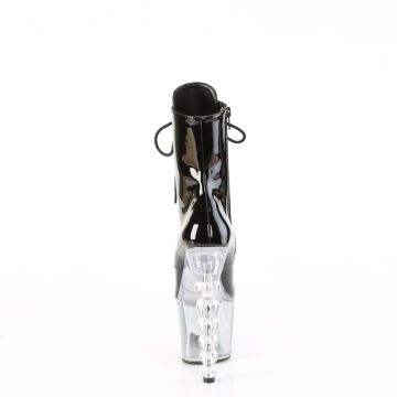 Pleaser kozačky BLISS1020BC/B/B-C - zezadu