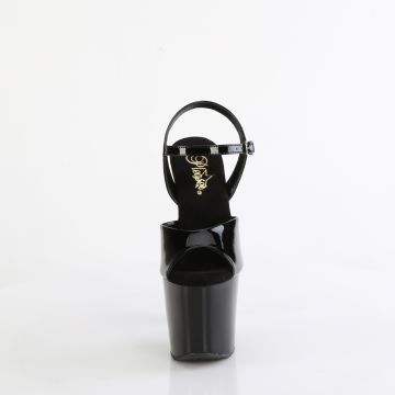 Pleaser sandály BLISS709/B/B-SCH - zepředu