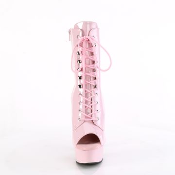 DELIGHT-1021 Pleaser kozačky | DELIGHT-1021 Pleaser - zepředu DELIGHT-1021 Pleaser kozačky | DELIGHT-1021 Pleaser - zepředu