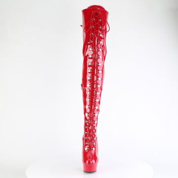 Pleaser kozačky DEL3022/R/M | DELIGHT-3022 - zepředu