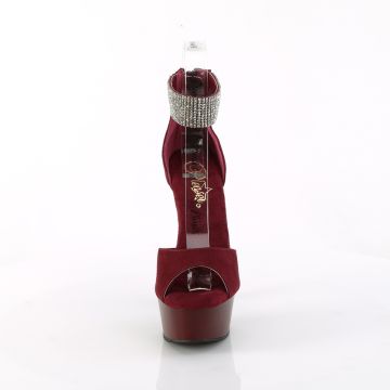 DEL625/BYFS/M Pleaser boty | DELIGHT-625 Pleaser - zepředu DEL625/BYFS/M Pleaser boty | DELIGHT-625 Pleaser - zepředu