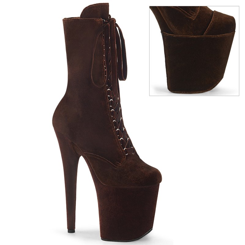 FLAM1045VEL/BN/M Pleaser kozačky